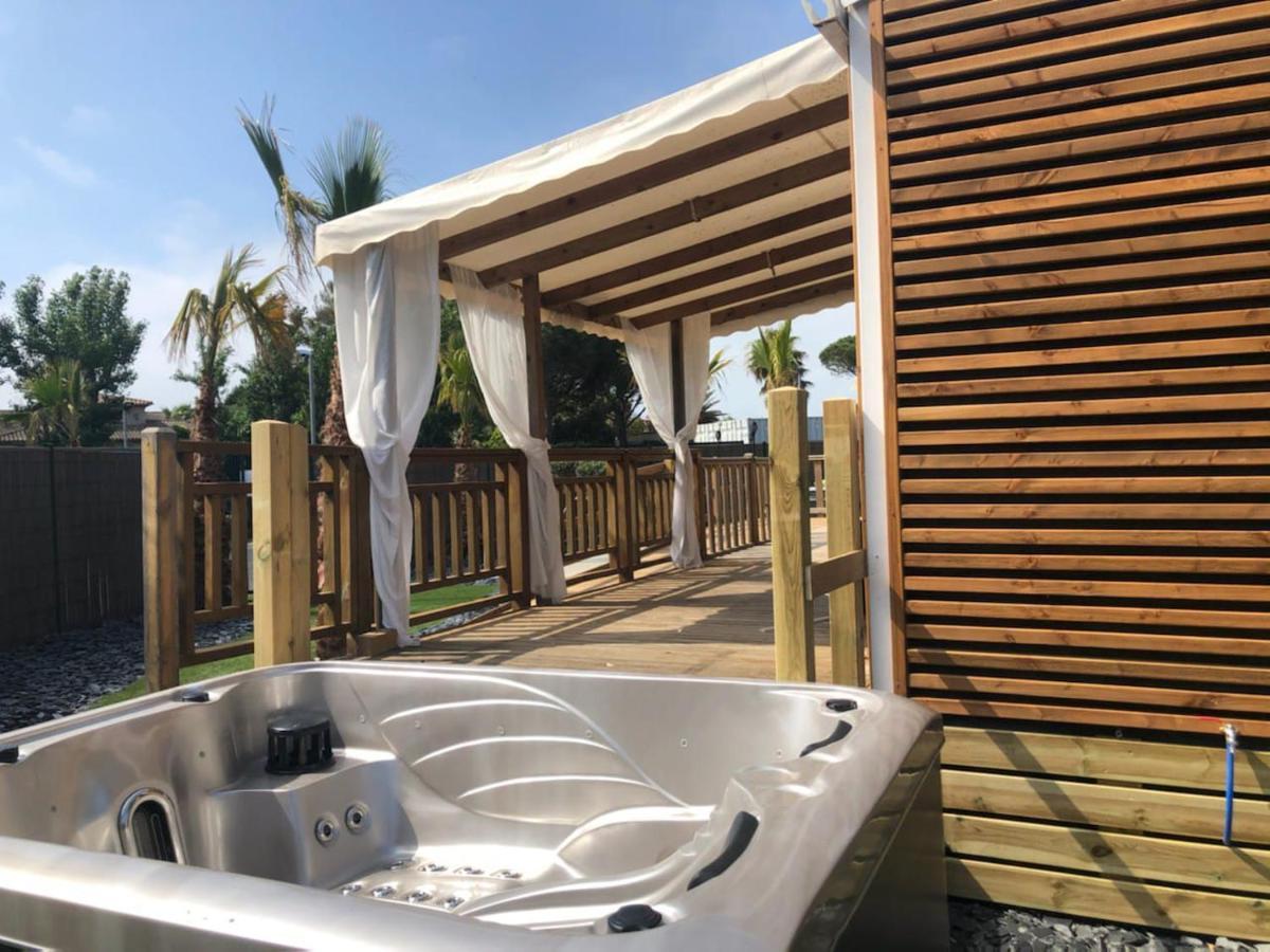 Mobil-Home Les Locs Danous Вальрас-Пляж Экстерьер фото