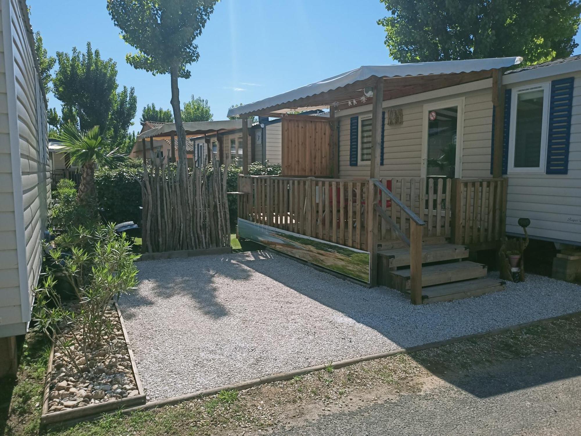Mobil-Home Les Locs Danous Вальрас-Пляж Экстерьер фото